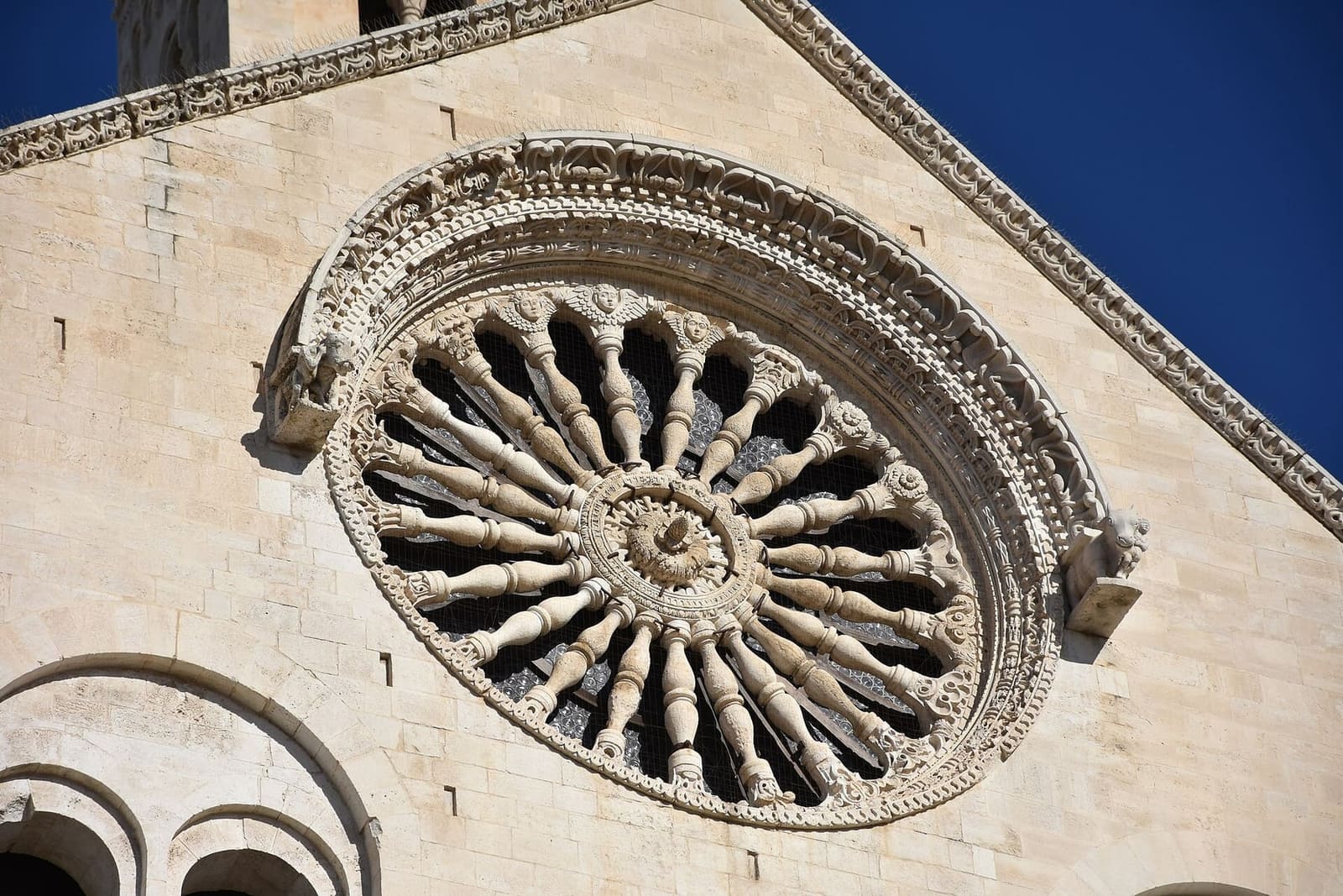 il rosone della cattedrale di San Sabino