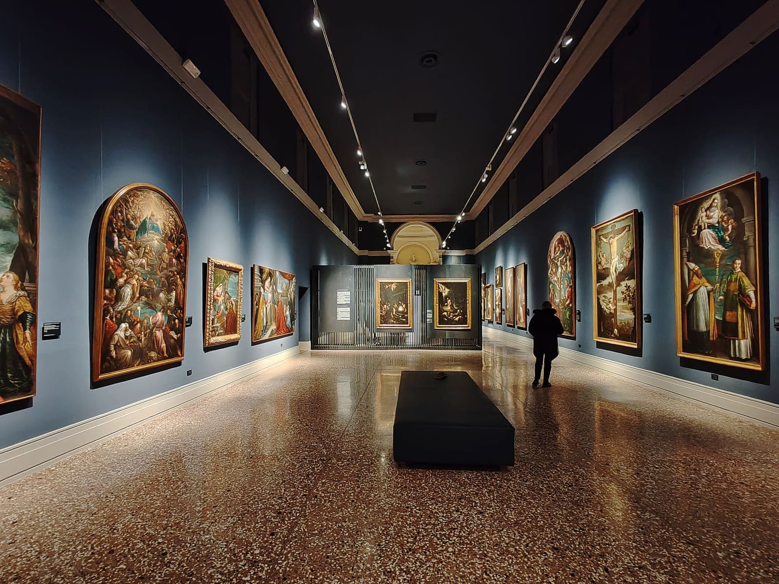 la pinacoteca del Museo Civico, dove sono le tele di Jacopo Bassano