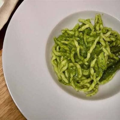 Trofie al pesto genovese