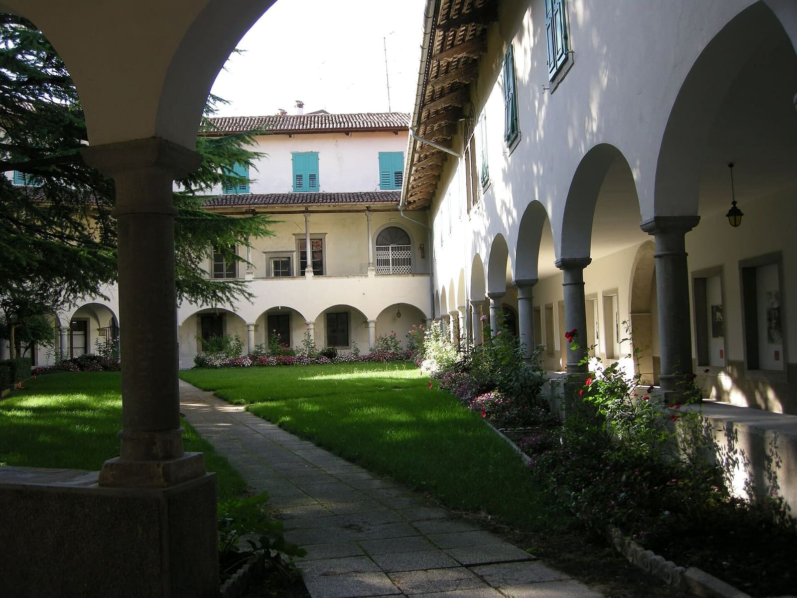 il chiostro del monastero di Santa Maria in Valle