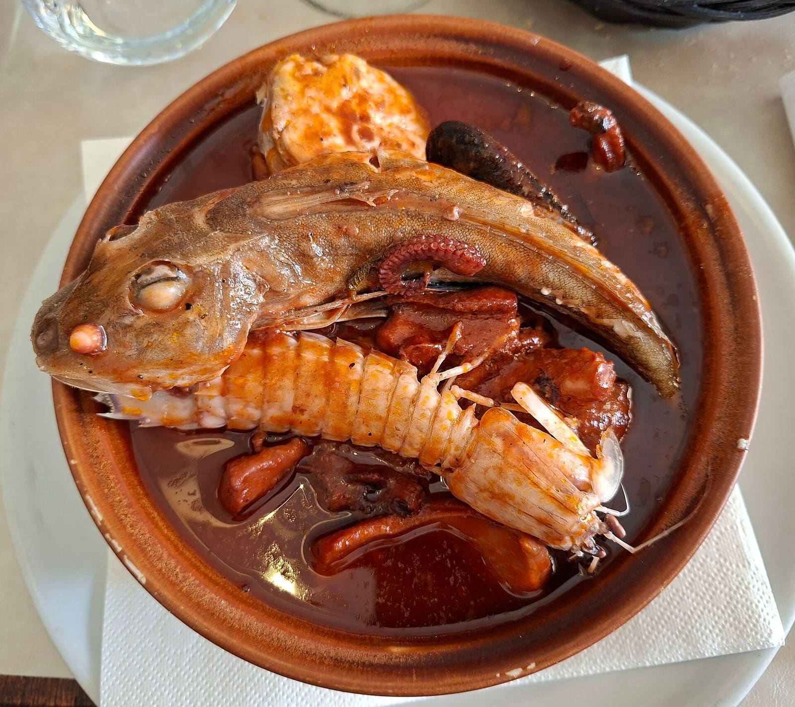 Zuppa di pesce alla crotonese