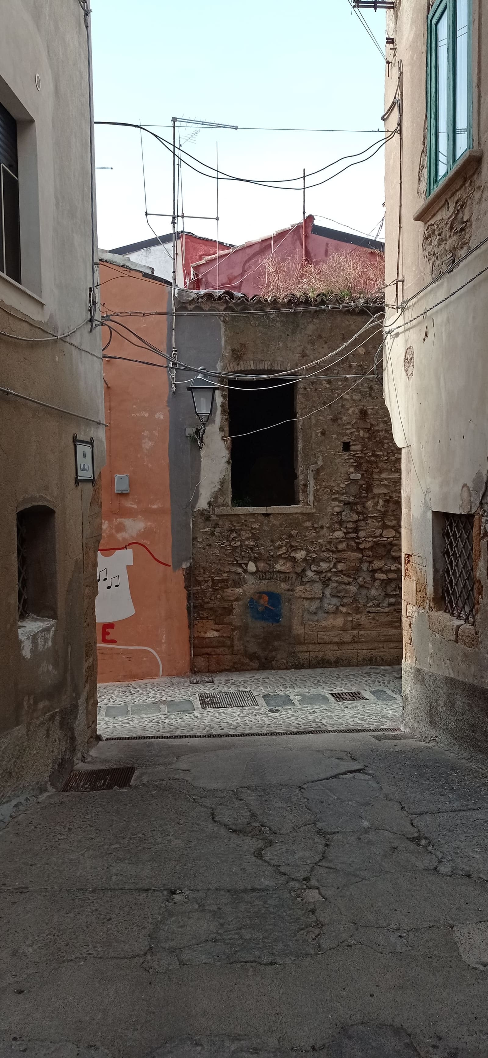 un vicolo della Ferriata, nel centro storico