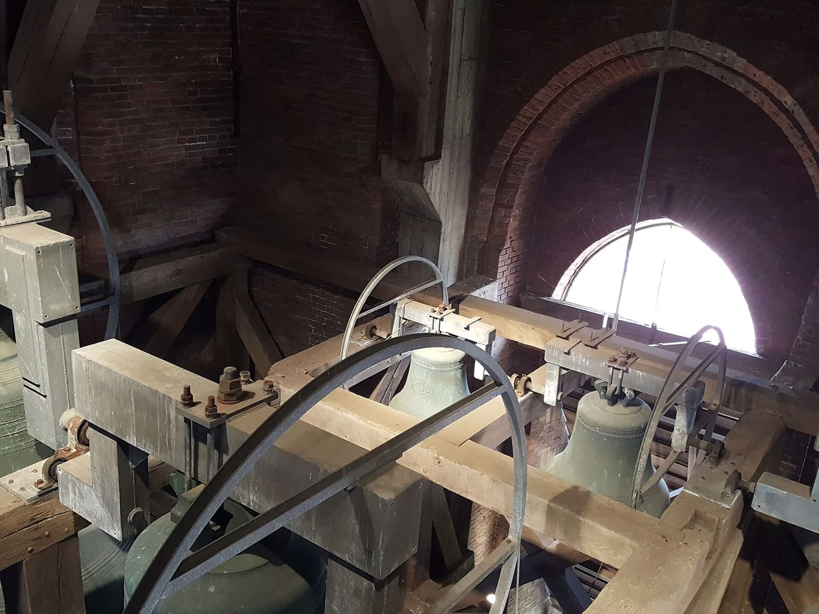 le campane nella cella campanaria della Martinitoren