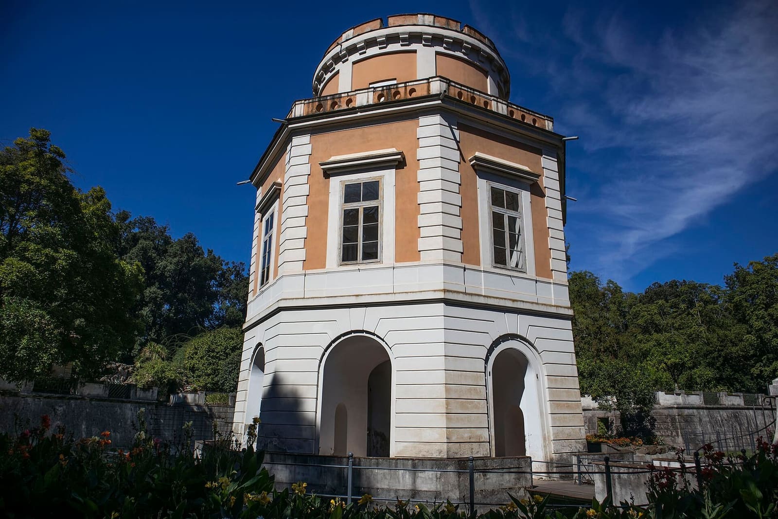 la Castelluccia, il padiglione ottagonale nel Bosco Vecchio